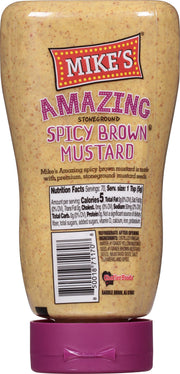Spicy Brown Mustard by Mike's Amazing – 6.54 x 3.31 x 2.17 inches