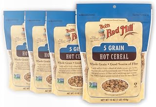 Bob's Red Mill 5 Grain Hot Cereal, 16oz (4 Pack)