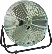TPI 1-Phase, 120V 12" Industrial Floor Fan 1/12 HP