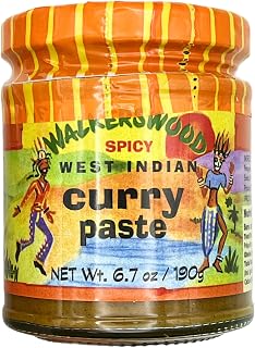 WALKERSWOOD Spicy West Indian Curry Paste (Single Bottle 6.7oz) Product of Jamaica