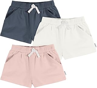 Gerber Baby Girls 3-Pack Knit Shorts