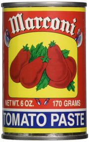 Tomato Paste by Marconi – 6 Ounce, Pack of 48