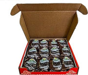 Muffin Town Double Chocolate Chip Muffins – 12 Individually Wrapped | 3.6 oz | Real Cocoa + Chocolate Chips | Freeze & Thaw Soft in 5 Min | Nut-Free Facility