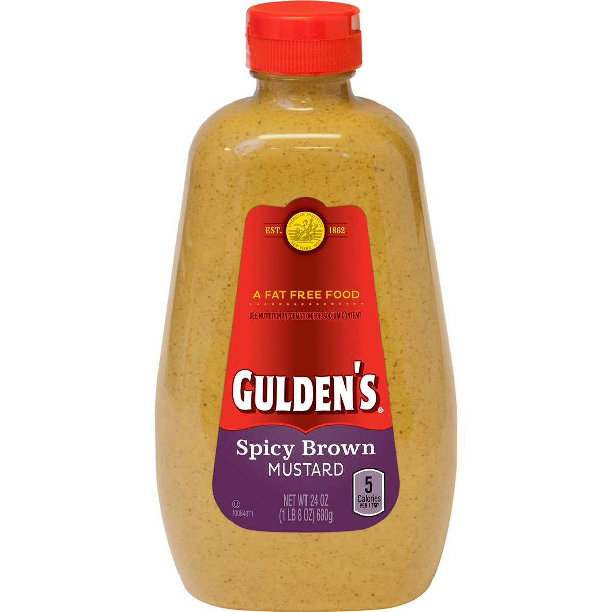 spicy brown mustard 2/24 oz by Gulden's – 2/24 oz