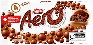 Aero Milk Chocolate, 4x42g, Multipack, 0.4 pounds