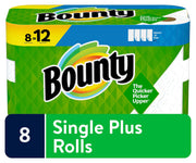 Bounty White / 1 / 74 Count (Pack of 8) Paper Towels