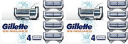 Gillette SkinGuard Men's Razor Blades, 4 Blade Refills (Pack of 2)