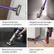 V11 Plus (Renewed Premium) by Dyson – 0.2 gallons, Nickel/Purple, Model 448712-02