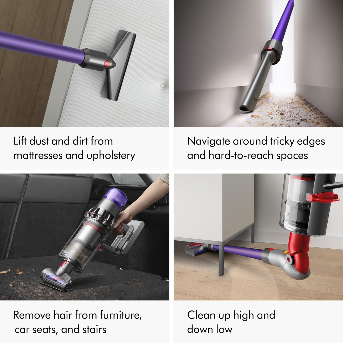 V11 Plus (Renewed Premium) by Dyson – 0.2 gallons, Nickel/Purple, Model 448712-02