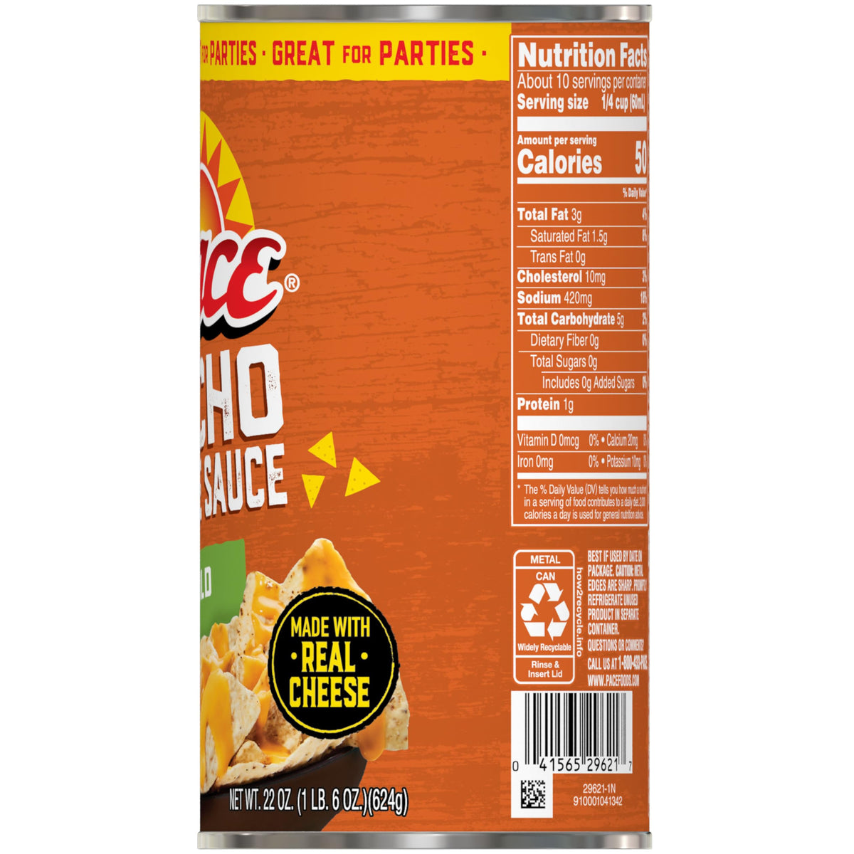 Mild Nacho Cheese Sauce by Pace – 22 Ounce (Pack of 1)