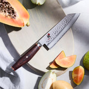 Artisan 6.5-inch Bunka Knife by MIYABI – 6.5", SG2 Tsuchime Steel, Stainless Steel, Model 1034067