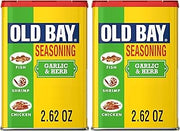 OLD BAY Garlic Herb Seasoning, 2.62 oz (Pack of 2)