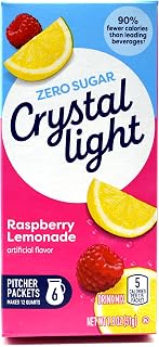 Crystal Light Raspberry Lemonade Drink Mix, 12-Quart 1.8-Ounce Box (Pack Of 22)
