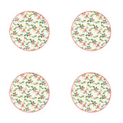 10 Strawberry Street Holly Berries / 6" / 1 Appetizer Plates