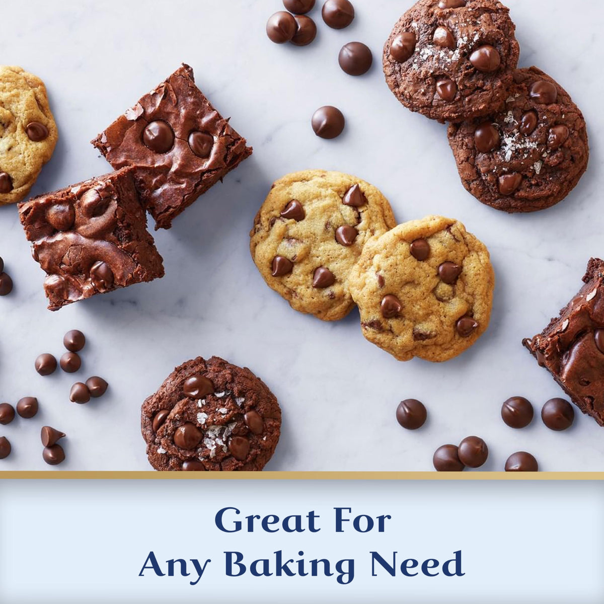 Milk Chocolate Premium Baking Chips by Ghirardelli – 11.5 Ounce (Pack of 6), Pack of 6, Model 64012_hb