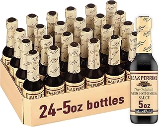 Lea & Perrins The Original Worcestershire Sauce (24 ct Pack, 5 fl oz Bottles)