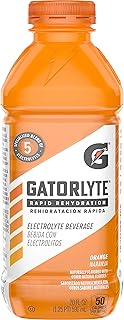 Gatorade Gatorlyte Rapid Rehydration Orange Electrolyte Beverage,20 Fl Oz Bottle