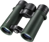 Barska Air View Compact Binoculars 10x34 Waterproof Fogproof BAK-4 Prism, Fully Multi-Coated Optics, Open Bridge Design, Shockproof, Lightweight for Travel, Hiking & Outdoor Use | 10x magnification with 34mm objective and waterproof design for hiking,