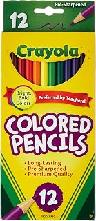 Crayola Colored Pencils 12 Color [Set of 3]