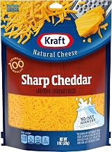Natural Shredded Sharp Cheddar Cheese (8 oz Bag)