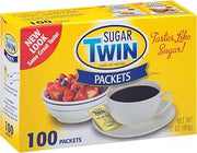 Sugar Twin Coffee Service Sugar Substitute, -- 100 Count -- 12 Case