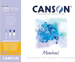 Jumbo Block Fine Texture A4+ 200 g/m², Canson, 60807353, Montval, 100 Sheets