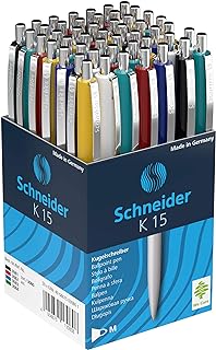 Schneider 3080 Ballpoint Pen K-15 Assorted Pack of 50