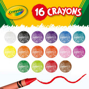 Crayola 16/Pkg / 1 Count (Pack of 1) / Crayon Size 3-5/8InchL x 5/16Inch Diameter Crayons
