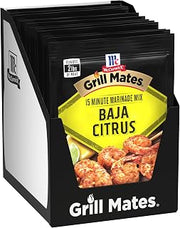 McCormick Grill Mates Baja Citrus Marinade Mix, 1 oz (Pack of 12)