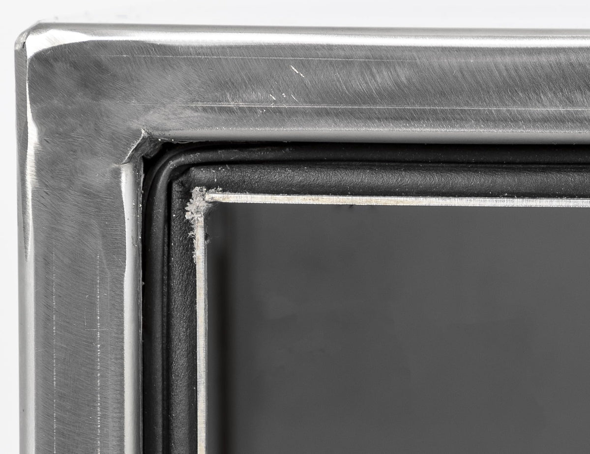 Buyers Products Polished Stainless Steel Underbody Truck Box with Lockable T-Handle Latch by Buyers Products Company – 18x18x48 inches, Stainless Steel, Silver, Model 1702610