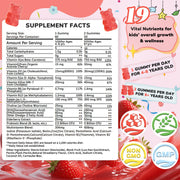 (2 Pack) Methylated Multivitamin Kids Gummies + Omega by FedererSeth – 60 Count (Pack of 2)