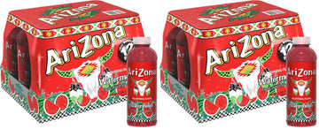 Watermelon | Fruit Juice Cocktail | 16 Fl Oz (24 Pack) by AriZona – 16 Fl Oz (Pack of 24), Pack of 24