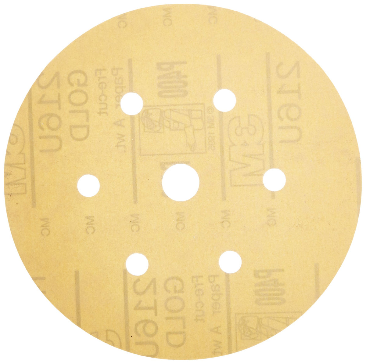 3M 6 / P400 & DF / Factory Hook & Loop Discs
