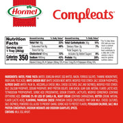 HORMEL COMPLEATS Chicken Alfredo / 10 Ounce (Pack of 6) / 6 Meat Dishes