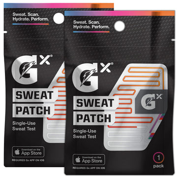 Gx Sweat Patch, Pack of 2 by Gatorade – Sweat Pach - 2 Pack, Plastic, Clear, Pack of 2, Model XL-HWCP-WJN9