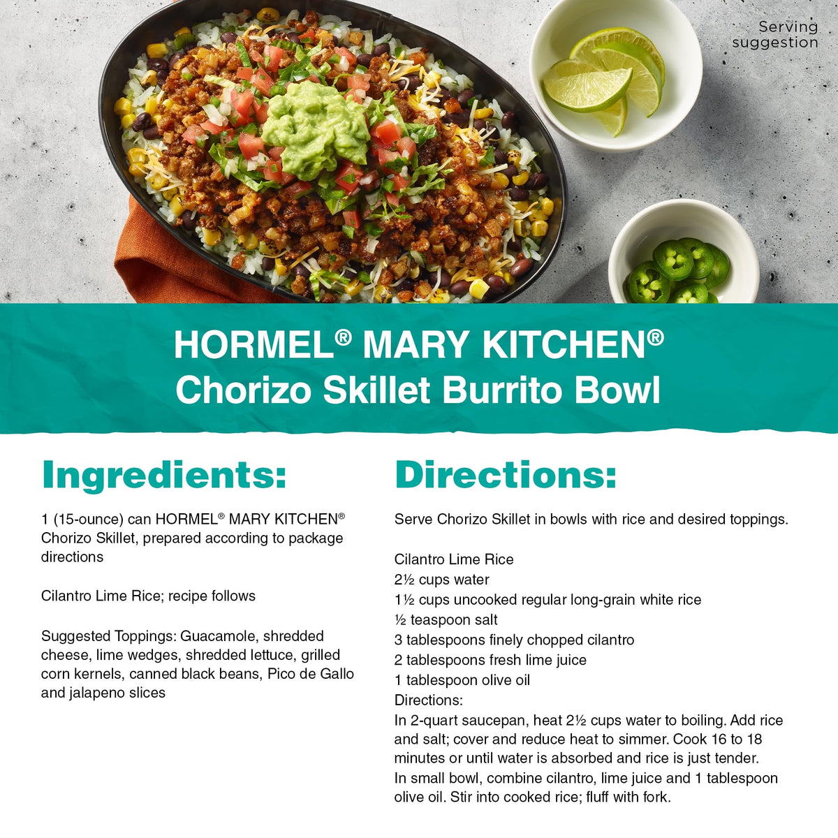 Mary Kitchen Chorizo Skillet / 14 Ounce (Pack of 12) / 12 Potato Side Dishes