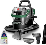 Bissell Little Green Pet Pro Portable Carpet Cleaner, 3909 | Includes crevice tool, pet hair removal & self-cleaning tough stain tool; car/auto detailing capability