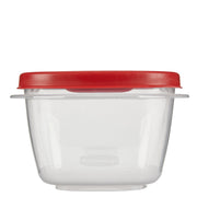 Easy Find Lids Food Storage Container by Rubbermaid – 2 Cup, 473.0 milliliters, Plastic, Red, Model FBA_405306