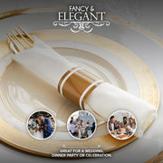 Stock Your Home 100 Count / Gold / Formal Spoons