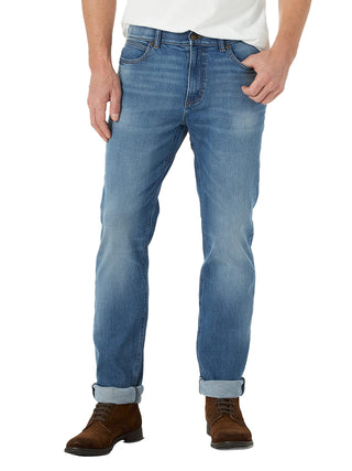 Men's Extreme Motion Bi-Stretch Slim Straight Leg Jean by Lee – Cotton, Admiral, Model 2017228