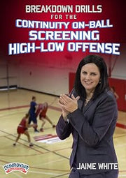 Breakdown Drills for the Continuity On-Ball Screening High-Low Offense