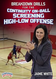 Breakdown Drills for the Continuity On-Ball Screening High-Low Offense