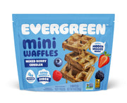 Mixed Berry Cobbler Waffles by Evergreen – 9 Ounce (Pack of 5), Model 0860001627213