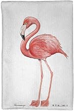 Flamingos - White Kitchen Towel - 16x25