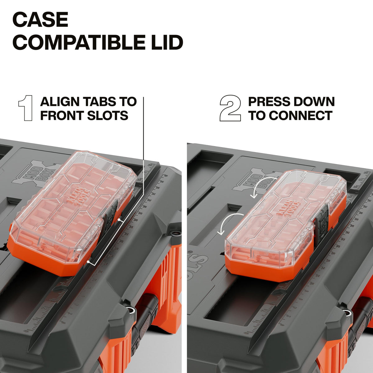 KLEIN TOOLS Small / Orange / 75.0 pounds Tool Boxes