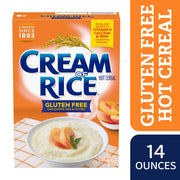 Gluten Free Hot Cereal by Cream of Rice – 14 Ounce (Pack of 12), Pack of 12, Model 80100698