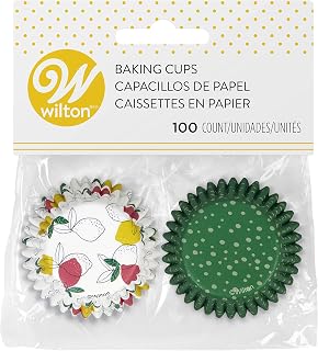 Wilton Mini Baking Cups, Tropical Party, 100/Pkg