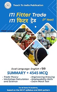 ITI Fitter 1st Year - All in One Master Guide: Dual Language (English | हिंदी)