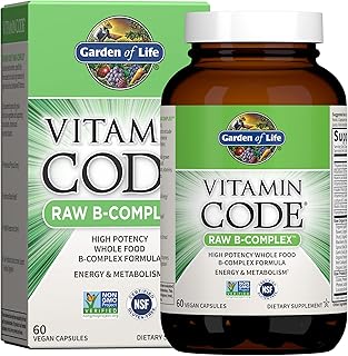 Garden of Life Vitamin Code Raw B-Complex plus Probiotics, 60ct