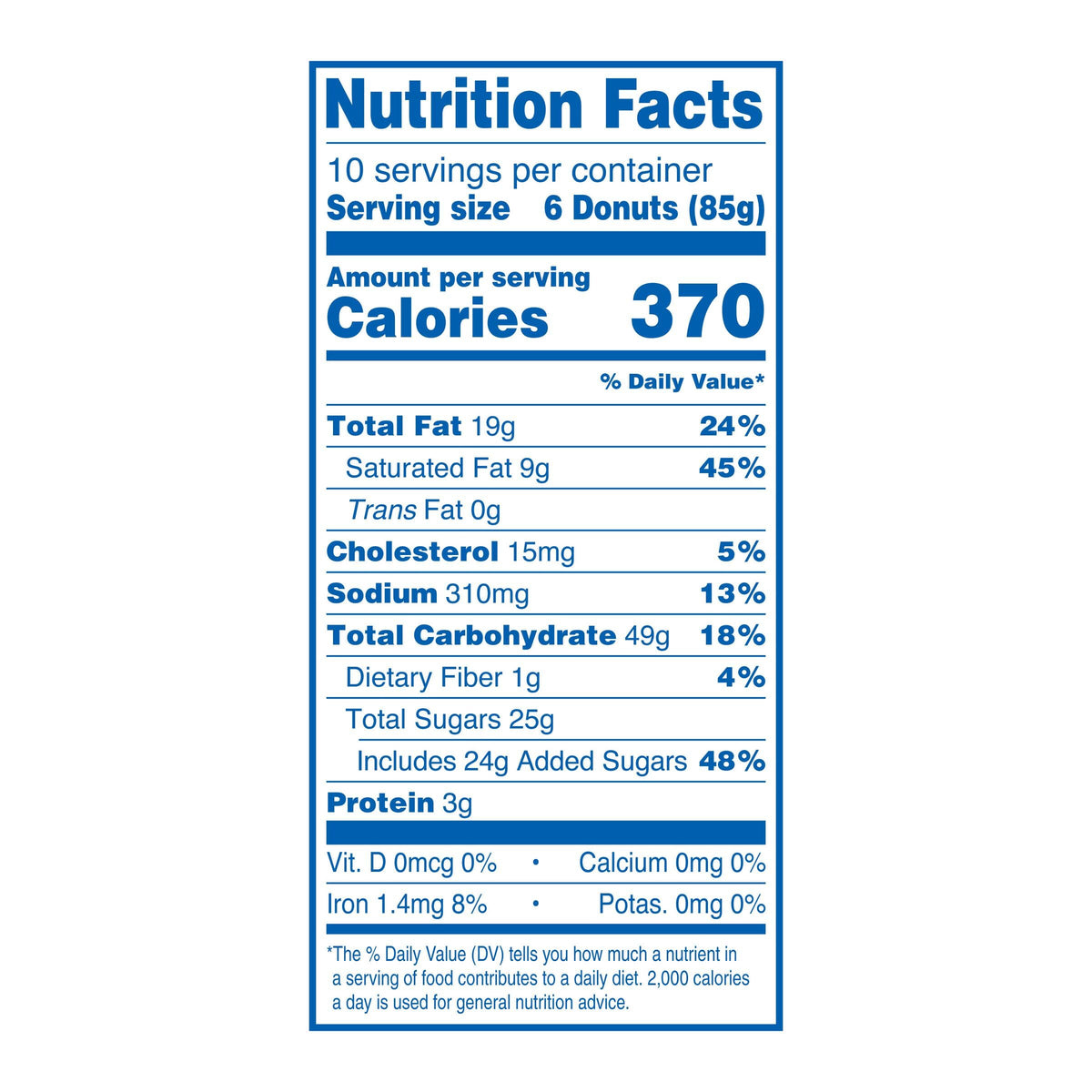 Powdered Sugar Donettes by Hostess – 3 Ounce (Pack of 10), Pack of 10